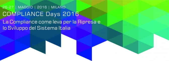 COMPLIANCE DAYS 2016 - Asso 231